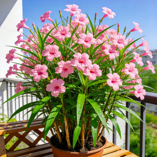 【四季开】翠芦莉盆栽蓝花草阳台庭院多年生耐热耐旱绿植花卉大苗