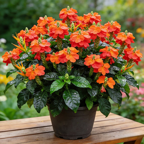 【带花苞】鸟尾花盆栽花苗庭院阳台耐热花卉四季开花不断好养活