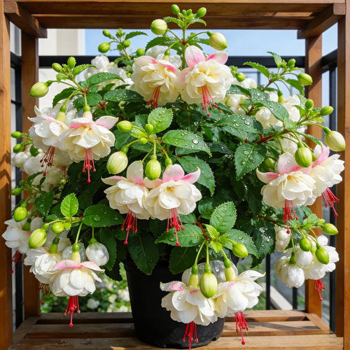 灯笼花倒挂金钟花苗盆栽带花多年生阳台庭院好养观花植物花卉耐寒