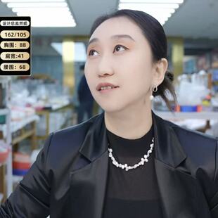 8mm天天然然野生keshi珍珠项链 设计总监然姐 RJ325