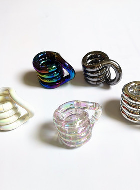 新款高质量扭扭乐温变水晶夜光adhd玩具解压专注力焦虑戒瘾手指