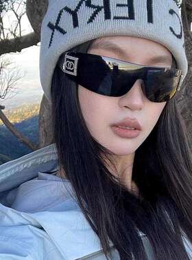 水钻字母墨镜太阳眼镜