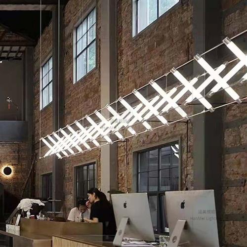 酒店售楼部豪宅定制大型吊灯北欧非标定制灯具厂家定制灯具