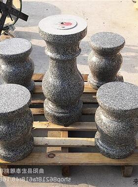 厂家定制大理石圆桌石桌石凳公园花岗岩石桌椅户外庭院石桌椅