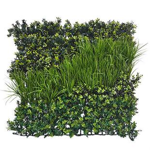 仿真阻燃立体植物墙绿植墙背景墙装饰室外抗UV绿色道具摆件