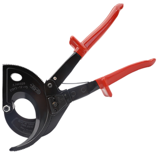 保拉剪铜线电缆剪剪刀棘轮齿轮式电揽览割线剪电工专用钳子断线钳