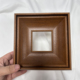 金泰凡画框实木相框复古中古风高级感宽边外框空框法式 定制可挂墙