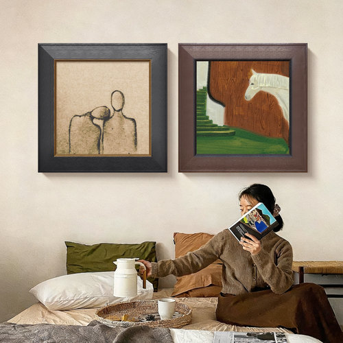 GTFRAME新中式实木正方形画框