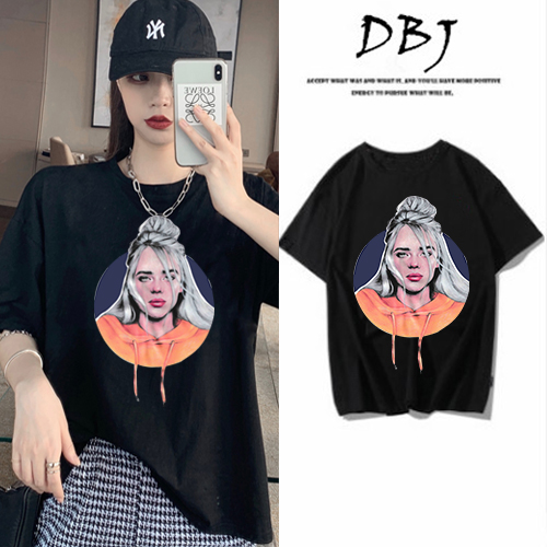 Foreign trade white short sleeve t-shirt female summer new pure cotton Korean loose T-shirt half sleeve top