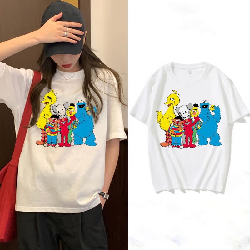 Family photo short sleeve T-shirt 12 color 6 size accurate modal cotton