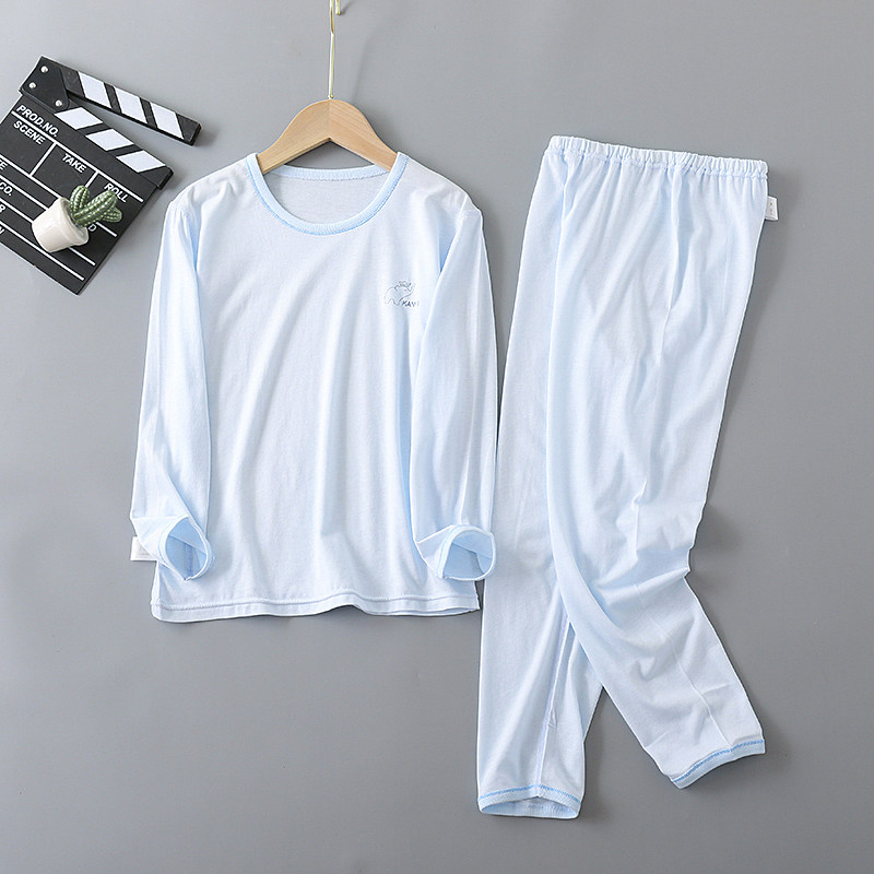 儿童竹纤维超薄内衣套装男童女童薄款秋衣秋裤夏季空调服纯色家居,童装/婴儿装/亲子装,家居服套装,淘宝优惠券,粉丝福利购,淘宝优惠卷