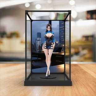 防尘适用Super 创新紫罗兰芬香素体&温感漆 井上鸢手办高清收纳盒