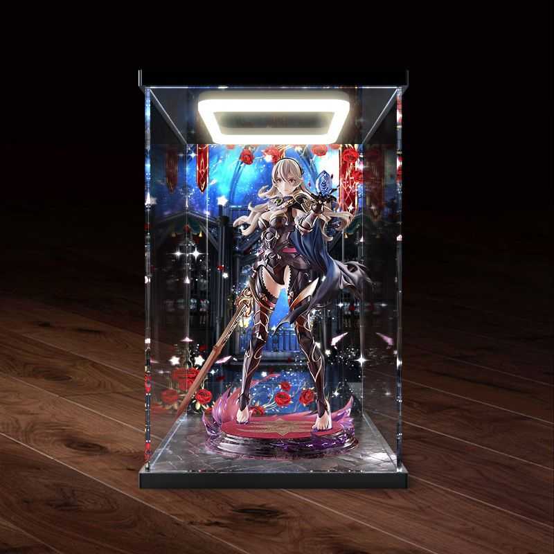 回型灯可开门展示盒 适用 IS 火焰纹章if 暗之血族 神威 手办摆件