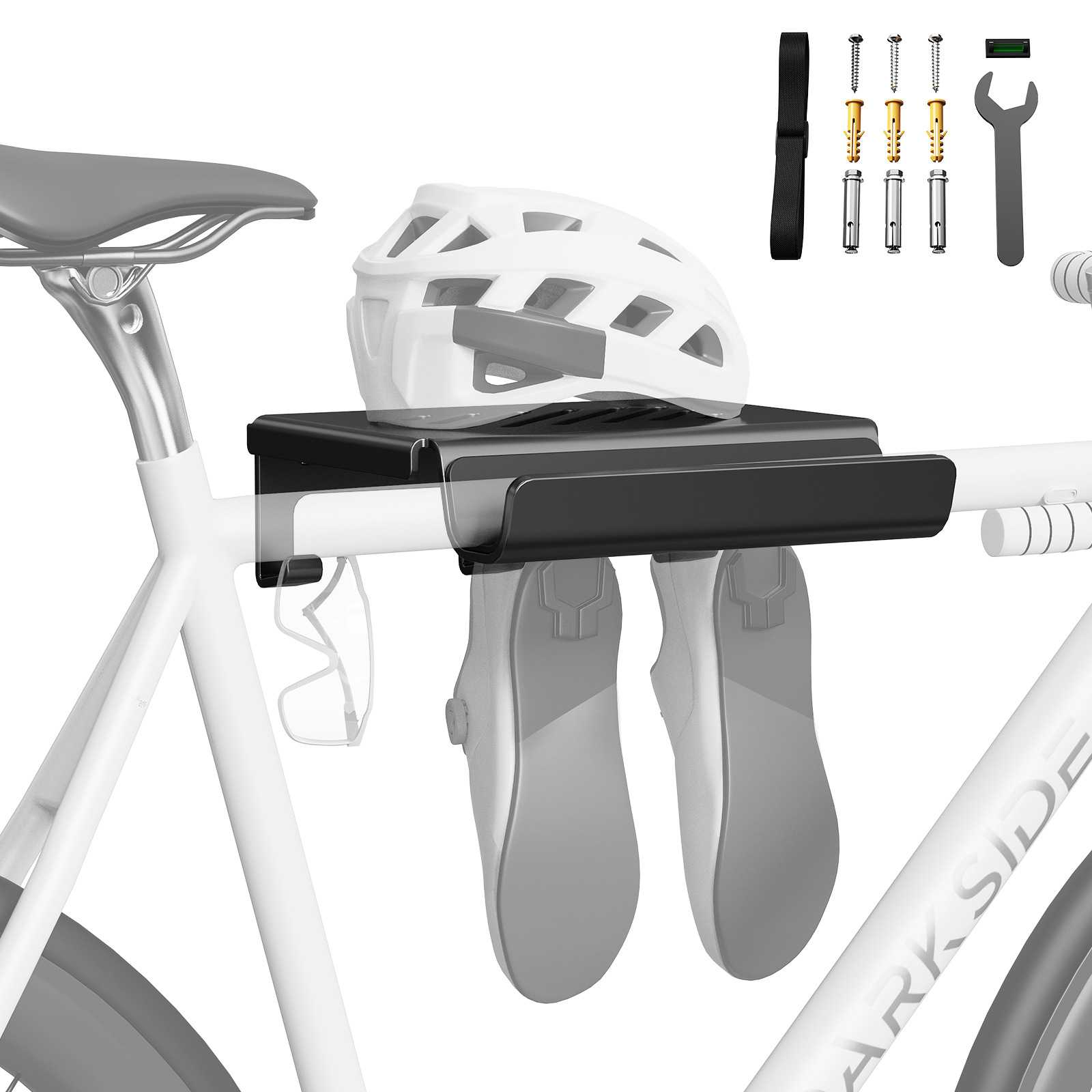 墙壁式自行车挂架公路山地车停车架室内单车悬挂墙上放置架