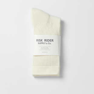 Rider精纺美丽奴羊毛圈一体袜 冬季 厚底毛圈 徒步 保暖 长跑 Risk