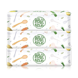 7.9元包邮  植护 厨房用纸 100张*3包