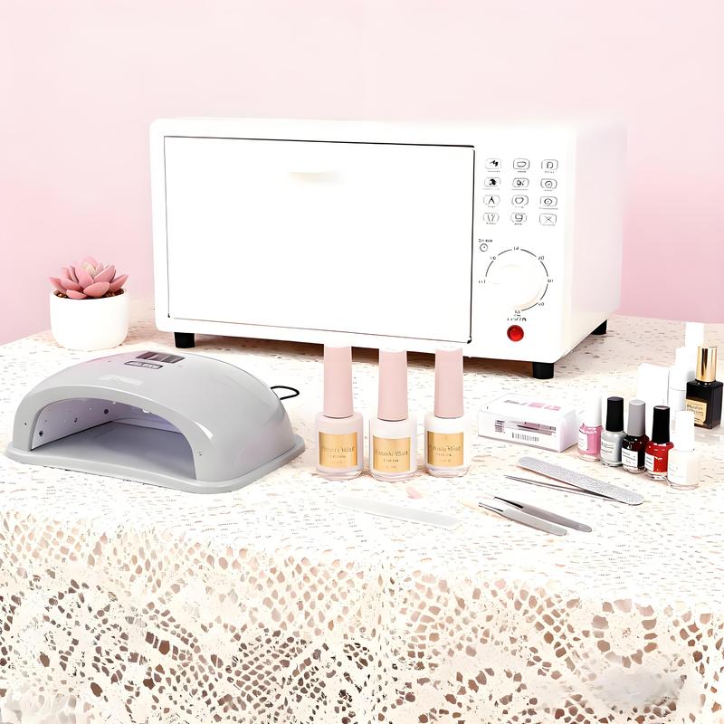 火罐玩具钞票热风修甲器牙科消毒柜加热牙模快速消毒微波炉消毒盒