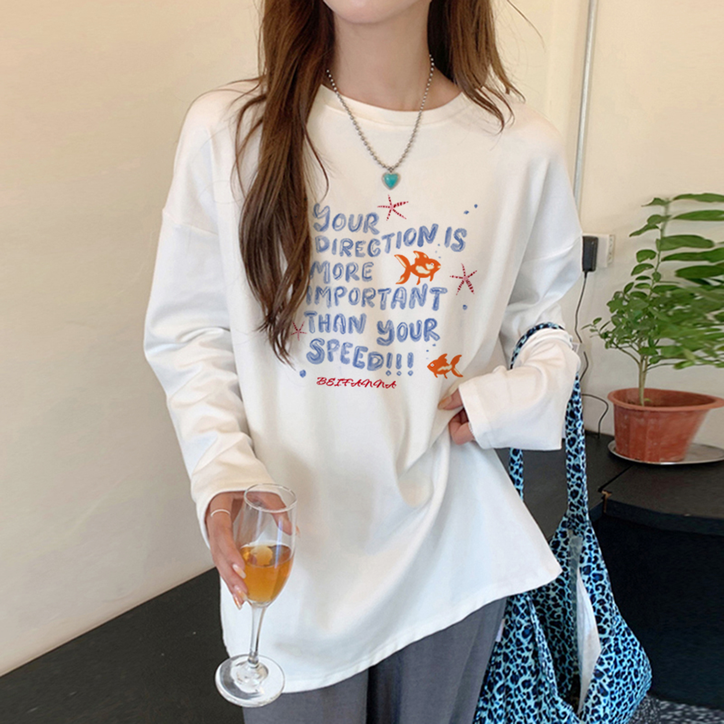 内搭打底衫女加绒长袖t恤