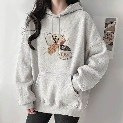 美式慵懒chic卫衣女款2025新款