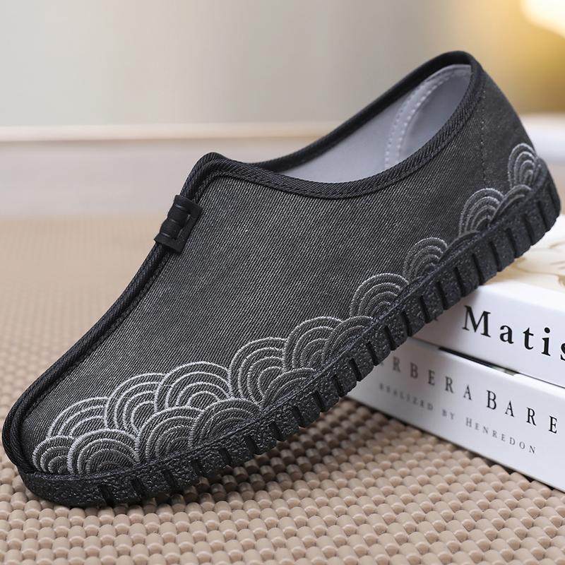 老北京布鞋国风刺绣禅修汉服单鞋