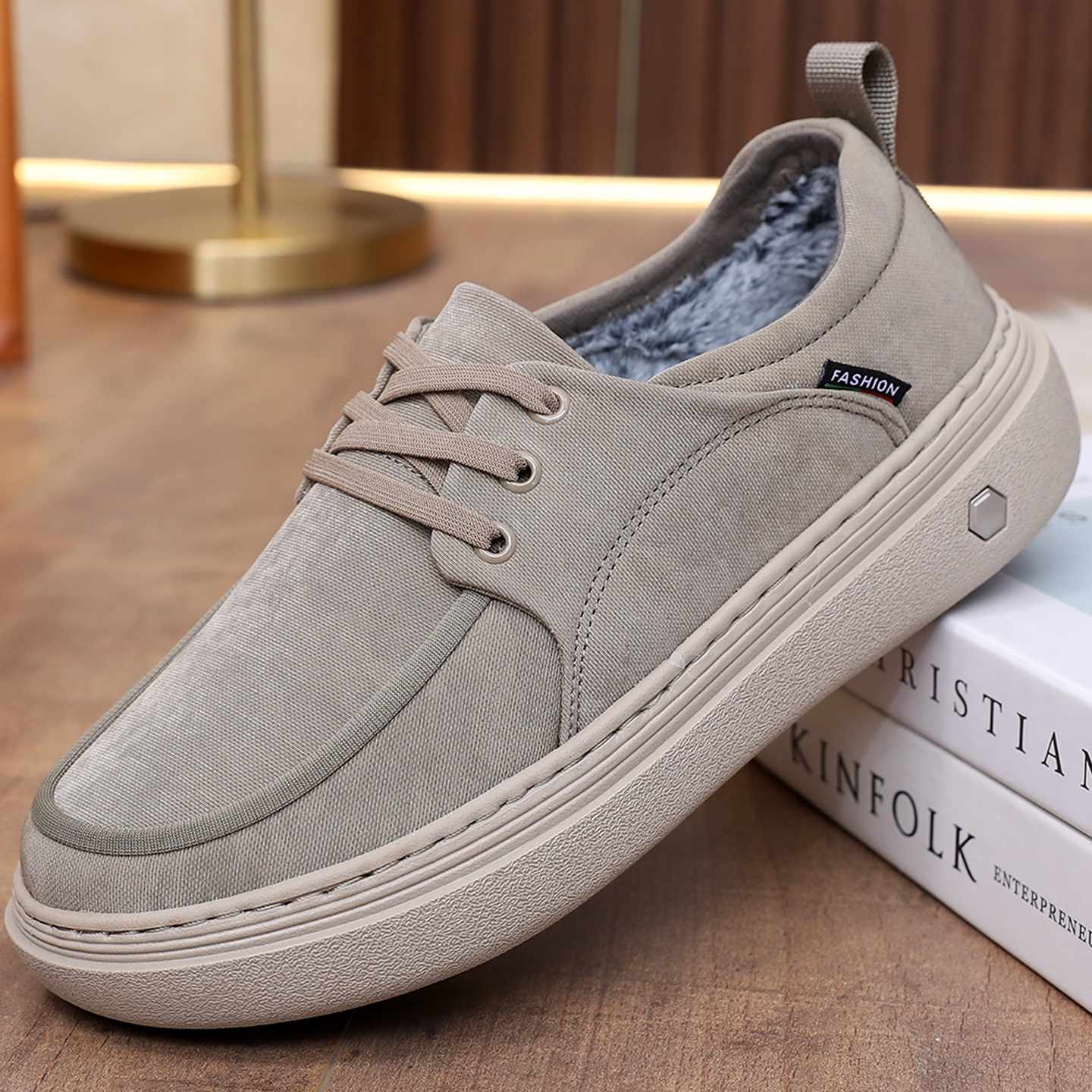 老北京布鞋男士棉鞋加绒保暖休闲