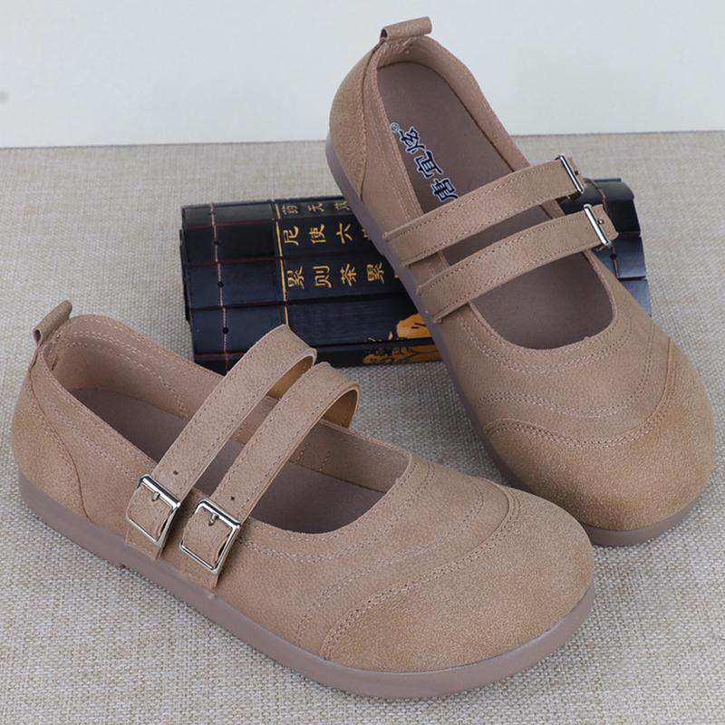 老北京布鞋女鞋2025新款春秋透气休闲鞋百搭豆豆鞋浅口平底单鞋女,女鞋,传统布鞋,淘宝优惠券,粉丝福利购,淘宝优惠卷