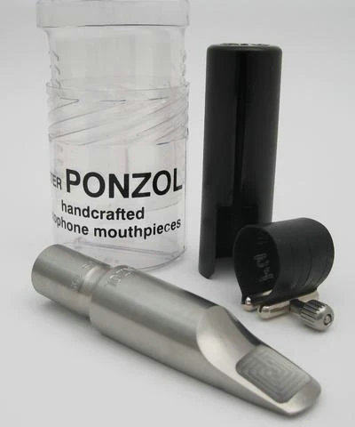 美国PETER PONZOL皮特庞素高中音次中音萨克斯不锈钢金属笛头正品