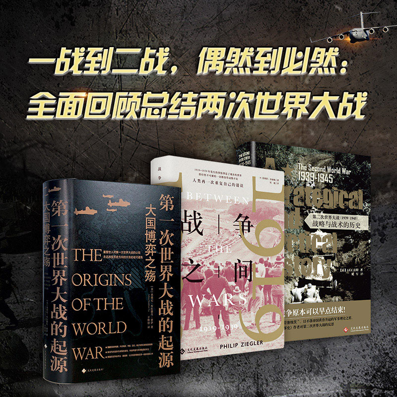 大战纪套装3册历史书籍 畅销书一战二战全史战争类书籍D一次D二次世界大战全面回顾总结二次世界大战 战争之间二战书籍畅销图书