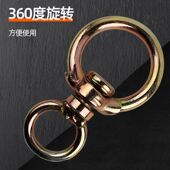 镀锌加粗万向旋转8字转环栓狗栓牛环扣防缠绕环360度园林工具配件
