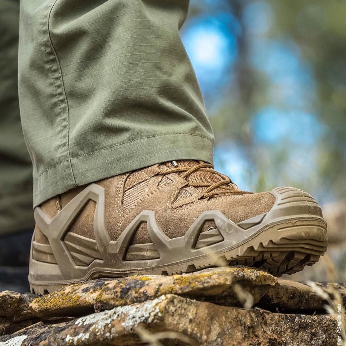 沙色高帮丛林靴 明星同款 户外防水登山鞋 徒步鞋 登山鞋男鞋