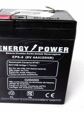 ENERGY POWER蓄电池EP6-4 6V4AH/20HR电子称 仪器仪表电池