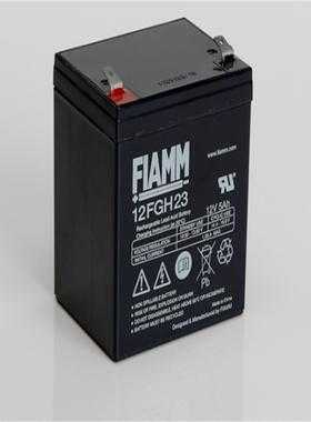 非凡 FIAMM蓄电池 12FGH23 12V5AH 免维护可充电电池