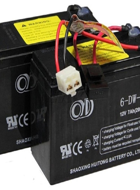 OD蓄电池 6-DW-7 12V7AH 20HR 免维护可充电电池