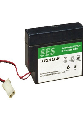SES蓄电池12VOLTS0.8AH精密仪器医疗设备免维护电池