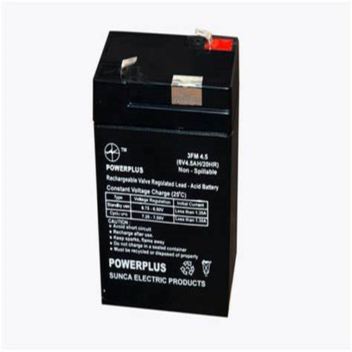 POWERPLUS蓄电池3FM4.56V4.5AH/