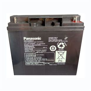 铅酸 Panasonic松下蓄电池12V20AH P1220ST UPS消防 全新正品