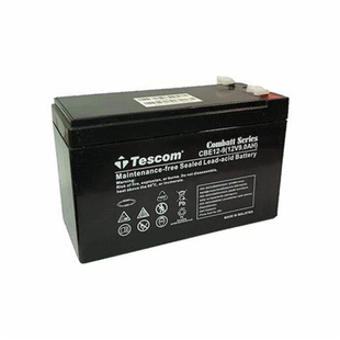 12V9.0AH 免维护可充电电池 CBE12 Tescom蓄电池