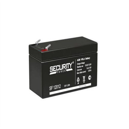 SECURITY蓄电池 SF12012 12V1.2AH免维护可充电铅酸电池