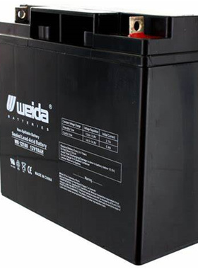 威达 weida蓄电池 WB12180 12V 18AH 免维护铅酸电池