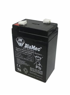 DiaMec蓄电池DM6-4.5 6V4.5AH/20HR电子称 仪器仪表电池
