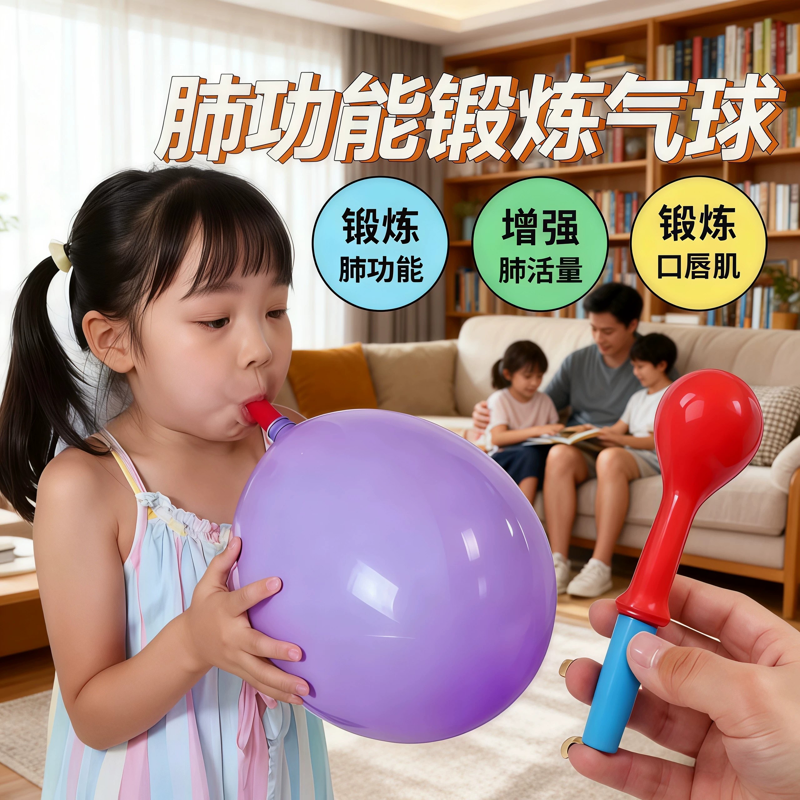 【肺活量练习器】安全环保防漏气