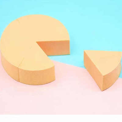 【小四饰品藏品阁】肤色大三角粉扑海绵粉扑粉底液上妆工具