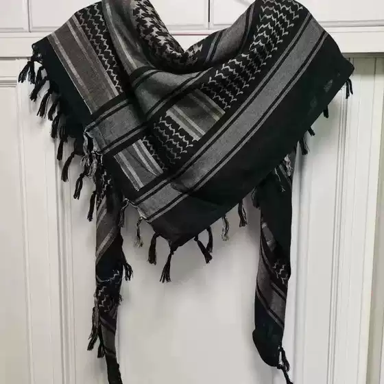 Undercover Scarf 06T Arab Fringe Plaid Bandana Punk Subculture Square uc Shawl