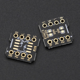 10个价格 全新发烧级品牌板SOP8转DIP8镀金转换板配针脚 配针脚