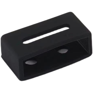 适用电话手表表带配件表带扣环配件硅胶活动圈胶表环通用扣子