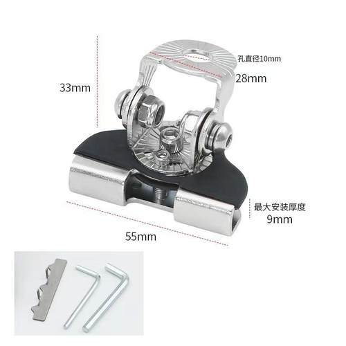 汽车射灯支架越野车机盖支架无损安装固定大灯行李架夹边卡边支架