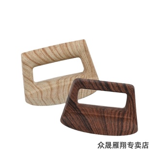 适用耳朵苏泊尔安利皇后蒸炒锅爱仕达小锅蒸锅耳套锅盖把手柄木纹