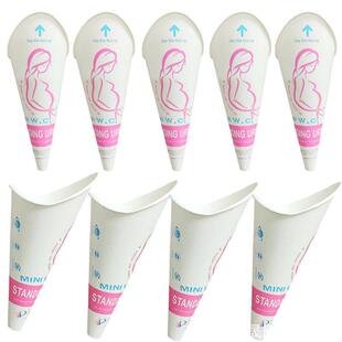 嘘嘘杯女士站立小便器一次性小便器纸质女接尿器便携式尿尿神器生