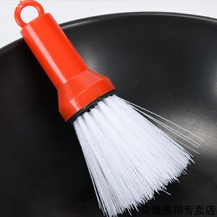 竹子刷洗用刷厨房用品面板刷子锅把理器环保炊帚家用塑料洗锅刷