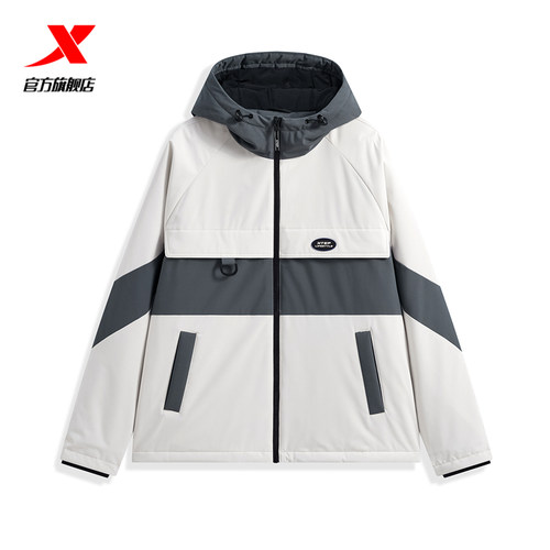 专柜同款特步男款秋冬运动外套